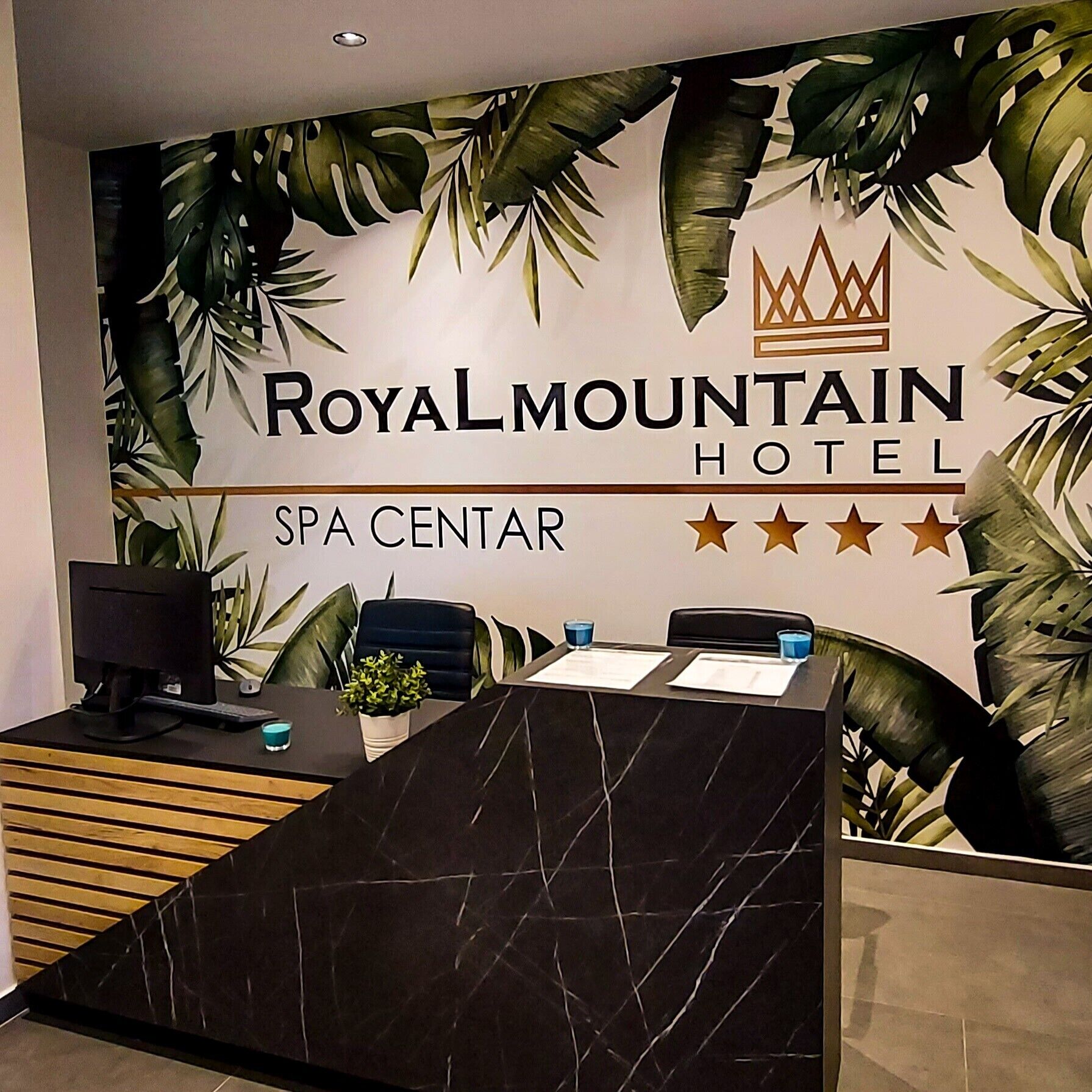 Resepsionis spa
