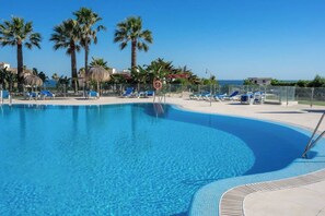 Pool - Spacious El Faro Penthouse w/ Pool & Beach Access (Málaga)