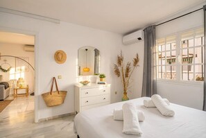 2 soverom, strykejern/-brett, wi-fi (inkludert) og sengetøy