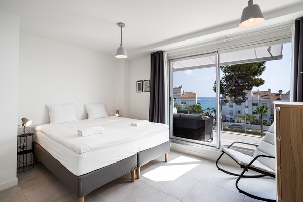 2 soverom, strykejern/-brett, wi-fi (inkludert) og sengetøy