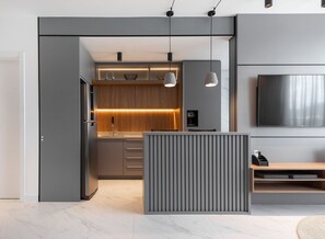 Interior - WI-FI 250MB | Rooftop with Pool in Jurerê #JA12 (Florianópolis)