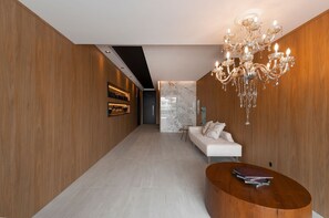 Interior - WI-FI 250MB | Rooftop with Pool in Jurerê #JA12 (Florianópolis)