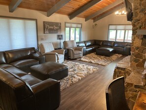 TV connectée, cheminée