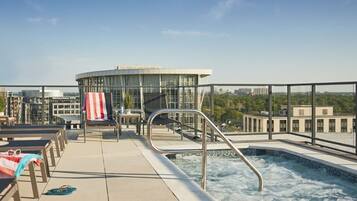 Rooftop pool