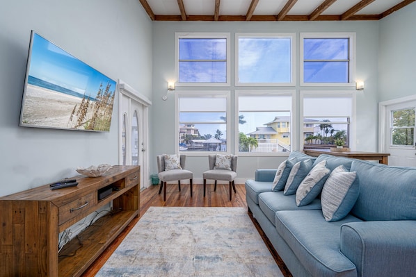 Ferienhaus, 3 Schlafzimmer | Wohnzimmer