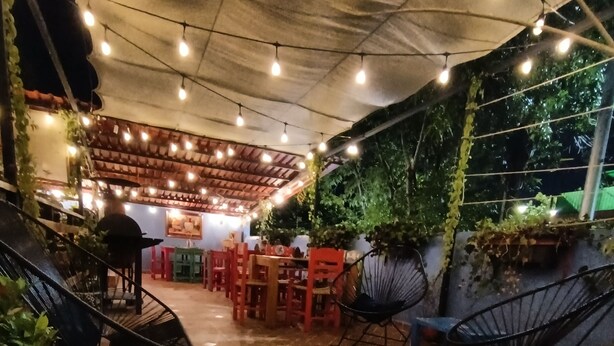 Terrace/patio - Posada Casa Mexicana Jamaica (Mexico City)