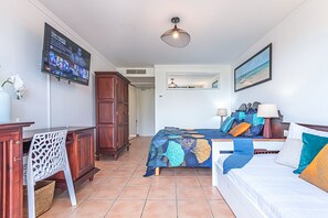 Desk, iron/ironing board, free WiFi, bed sheets