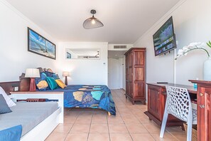 Desk, iron/ironing board, free WiFi, bed sheets