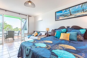 Skrivbord, strykjärn/strykbräda, gratis wi-fi och sängkläder