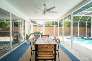 Outdoor dining