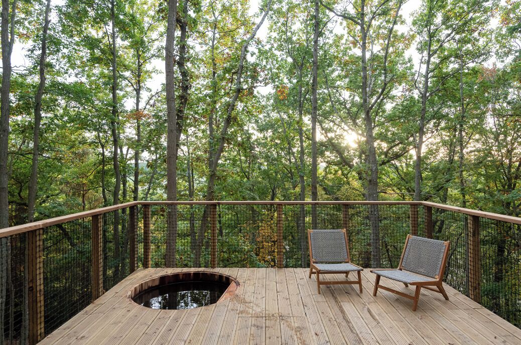 Kabin Mewah | Teras/patio