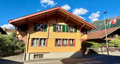Cosy apartment in heritage protected swiss chalet