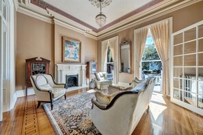 TV, table football, stereo