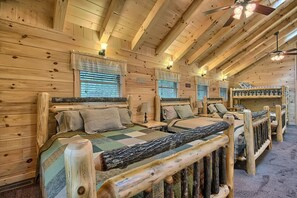 5 chambres, accès au Wi-Fi (inclus), literie fournie