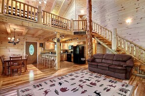 TV, fireplace, DVD player