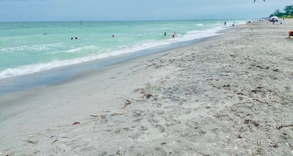 Covered Heated Pool Included! Only 12 Min Drive to Beach!