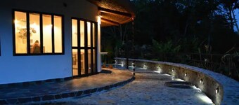 Small Round House with Living Roof