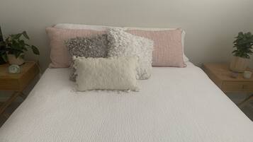 1 間睡房、熨斗/熨衫板、免費 Wi-Fi、床單