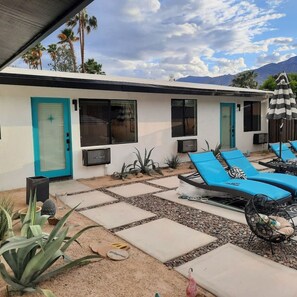 Terrace/patio - Villa 3 · Downtown Palm Springs - Salt Water Pool-Spa 3 (Palm Springs)