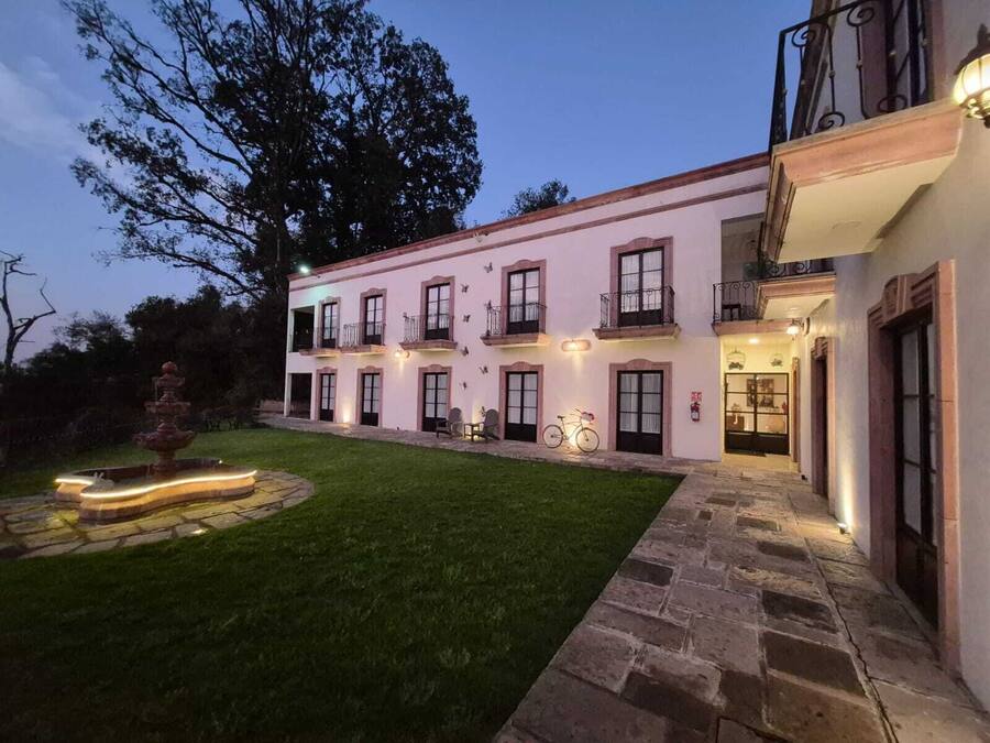 Front of property – evening/night