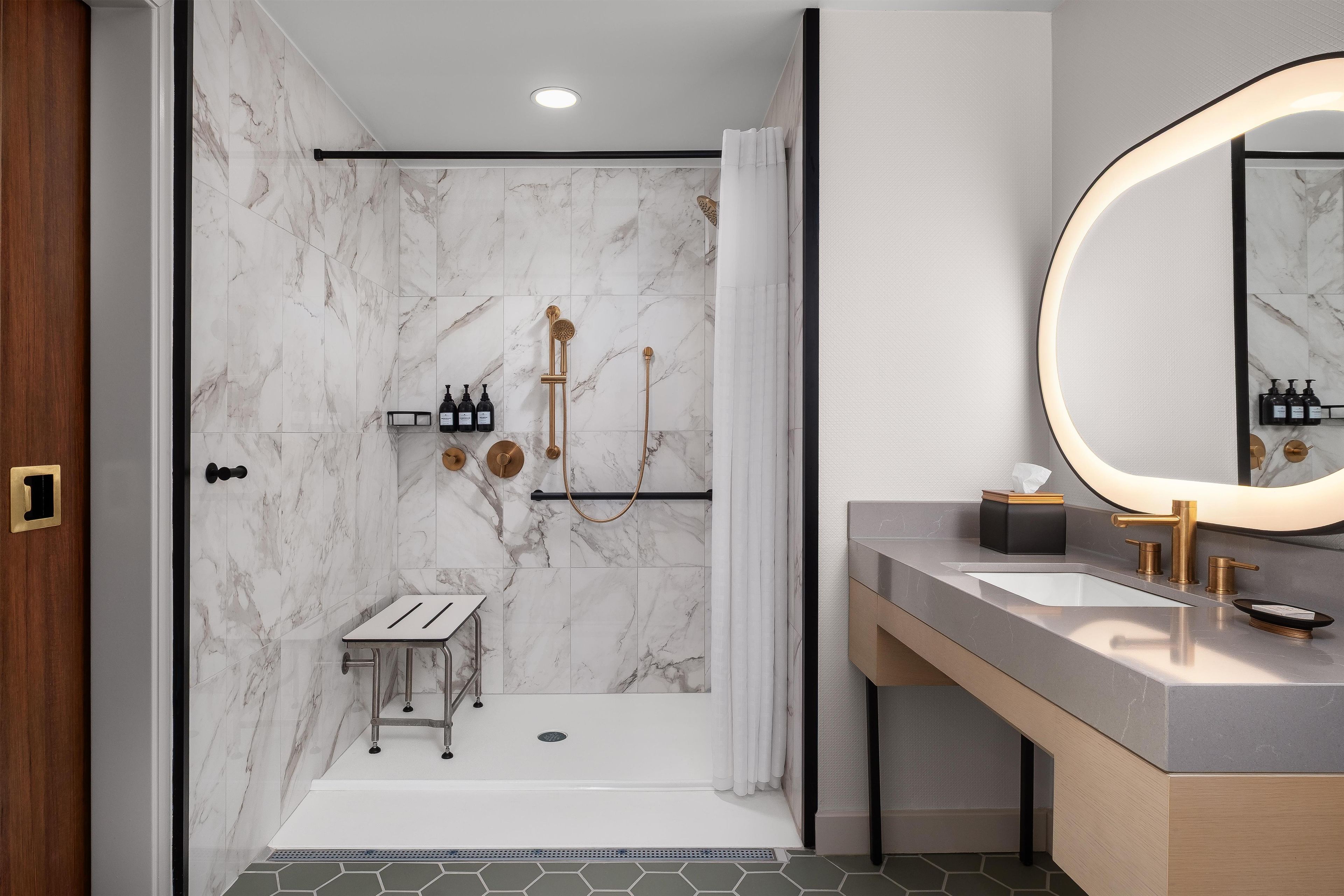 Bathroom shower