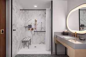 Portable shower seat - Hotel Ardent Dayton Downtown, Tapestry Collection By Hilton (Dayton)