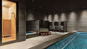 Free toiletries, hair dryer, slippers, electronic bidet