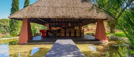 Enceinte de l’hébergement