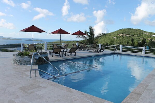 Outdoor pool - Sunset Ridge Villas Unit D (St. John)