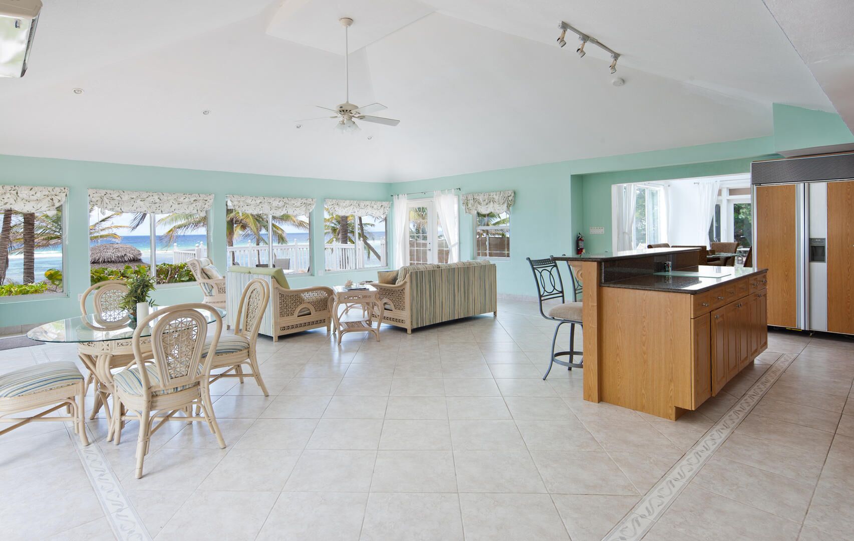 House, Berbilang Katil, Pool Access, Ocean View | Tempat makan