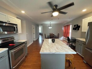 Fridge, microwave, oven, stovetop - Brickway Retreat (Mattoon)