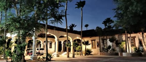 Façade de l’hébergement