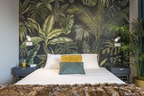 1 habitación, tabla de planchar con plancha, wifi y ropa de cama 