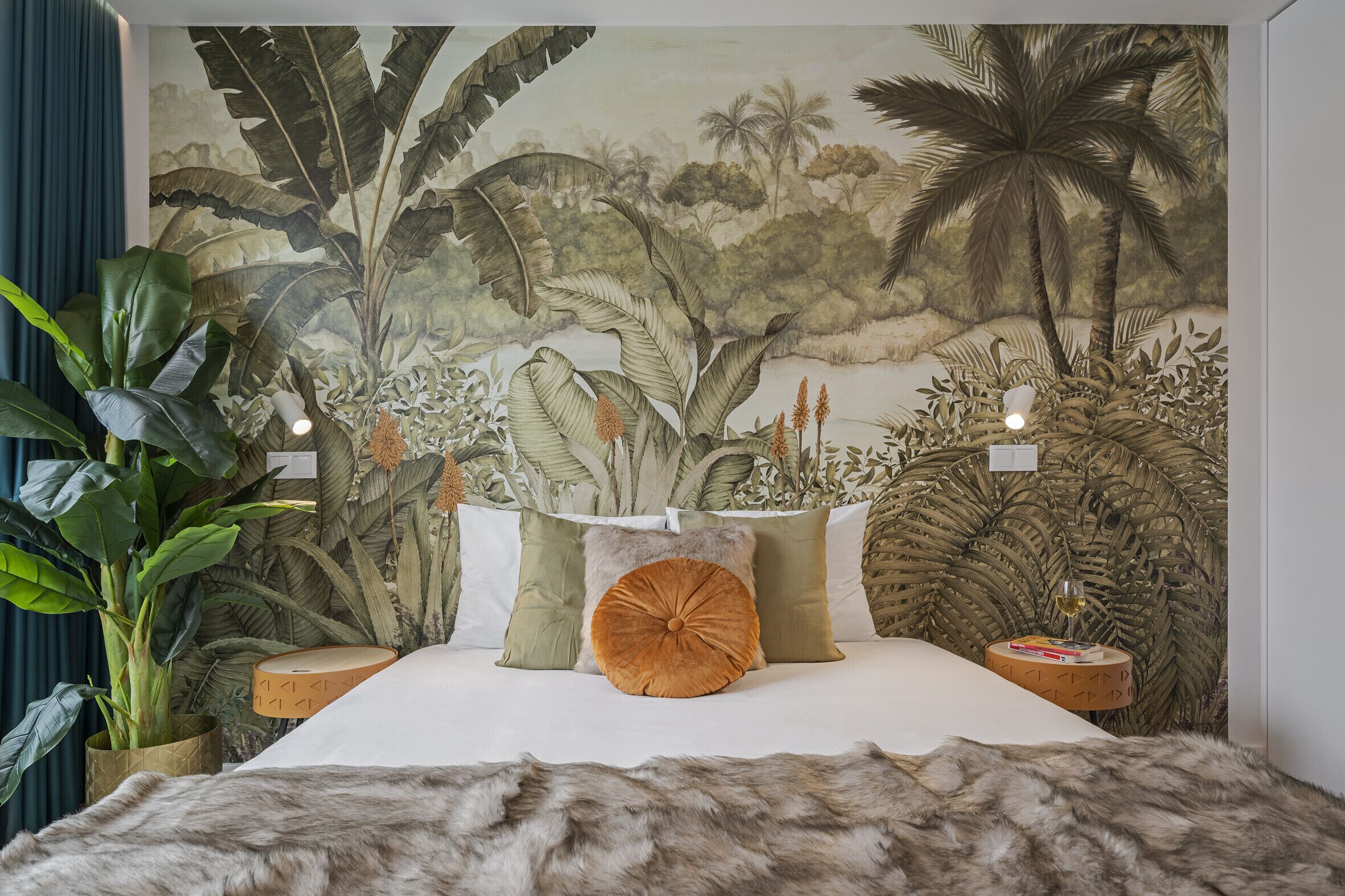 Strykjärn/strykbräda, wi-fi och sängkläder