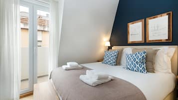 2 sovrum, internet och sängkläder