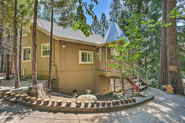 Pollock Pines Vacation Rental | 2BR | 2BA | 1,214 Sq Ft | Stairs Required