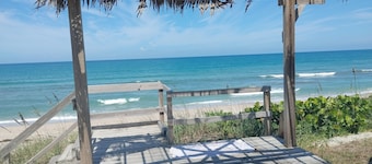 Melbourne Beach two houses on 1.2 acre Ocean Front property