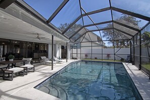 Beheizter Pool
