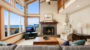 Televisión de 55 pulgadas con canales digitales