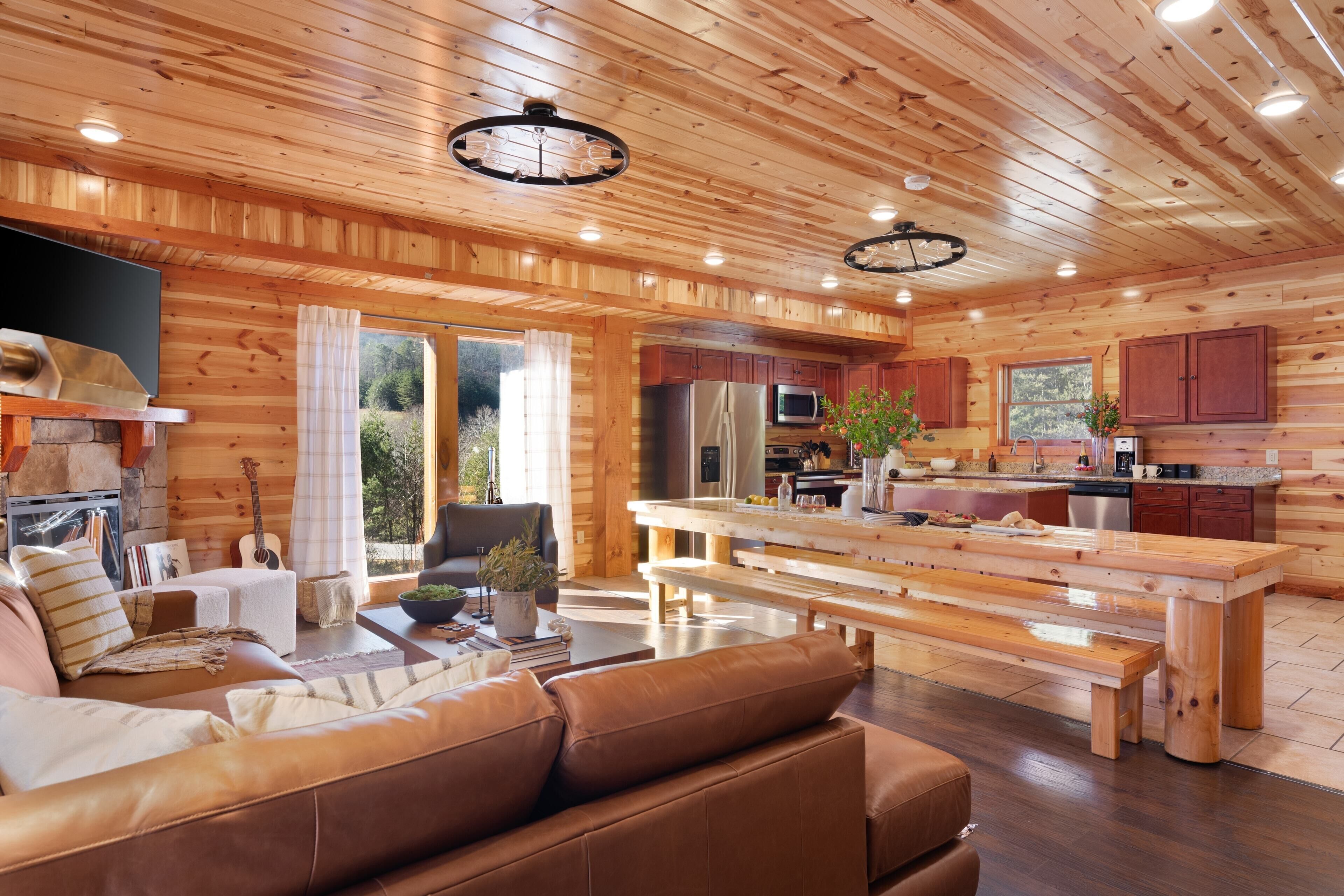 55-inch TV with digital channels, streaming services