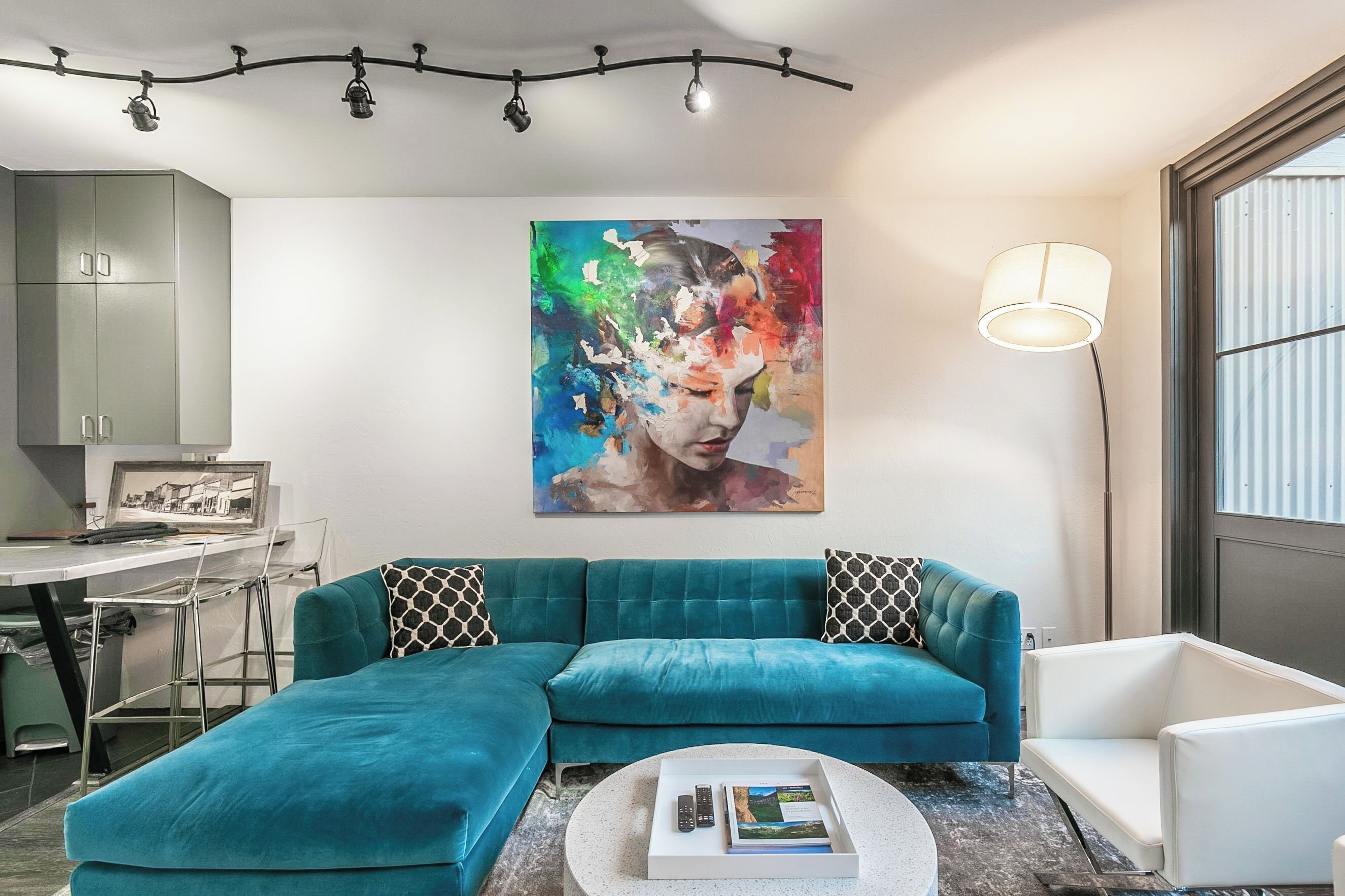 55-inch TV with digital channels, streaming services
