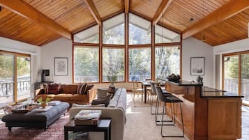 TV 55-inch có truyền hình kỹ thuật số, lò sưởi, dịch vụ stream