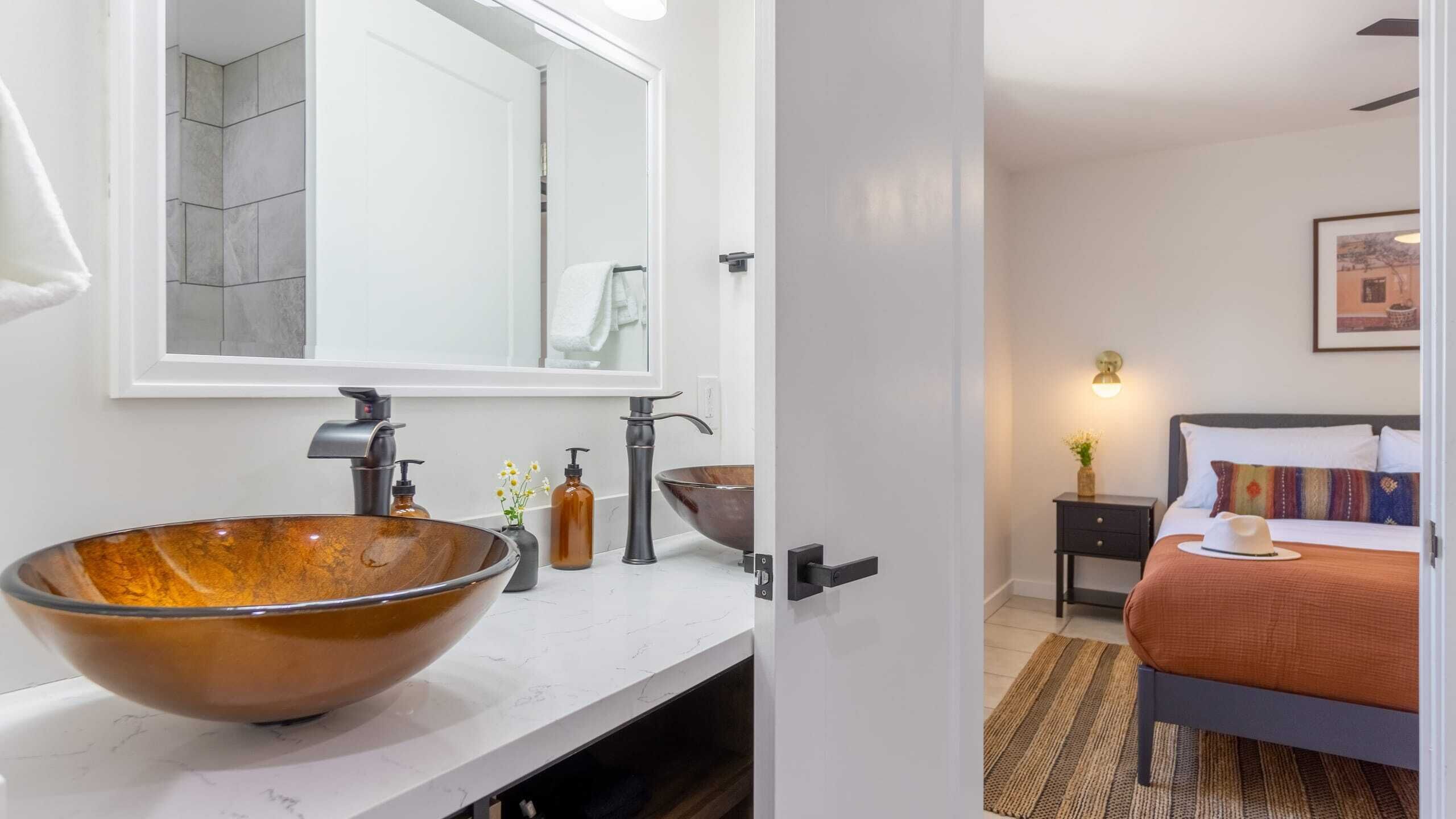 独立别墅 (4 Bedrooms) | 浴室 | 免费洗浴用品、毛巾、肥皂、洗发水