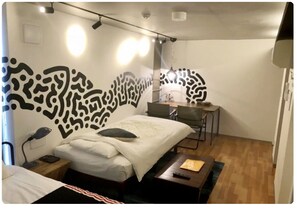 1 間睡房、書桌、免費 Wi-Fi、床單