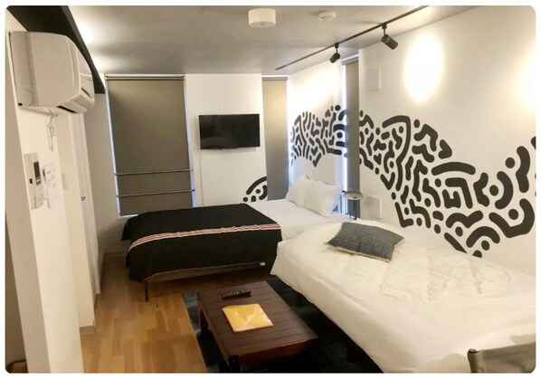 1 間睡房、書桌、免費 Wi-Fi、床單