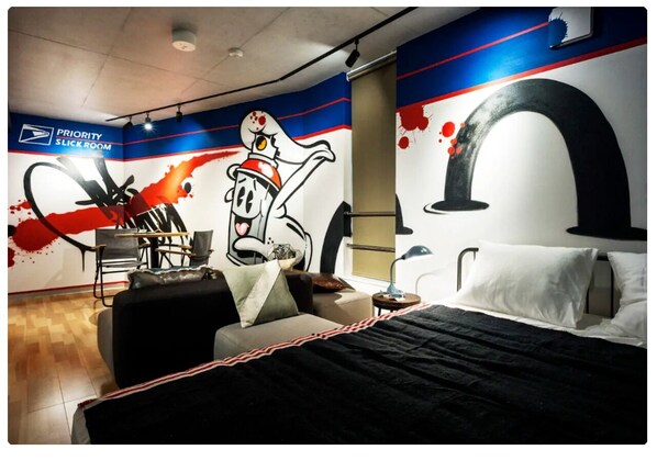 1 多间卧室、办公桌、免费 WiFi、床单