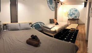 1 chambre, bureau, Wi-Fi gratuit, draps fournis