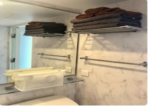 風筒、提供毛巾