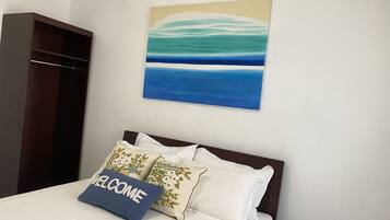 2 slaapkamers, een bureau, gratis wifi, beddengoed