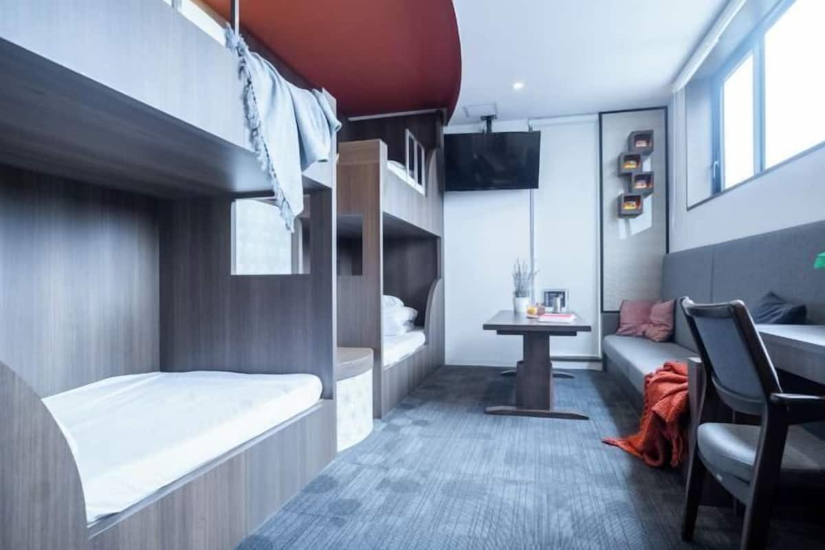 In-room safe, desk, laptop workspace, blackout drapes